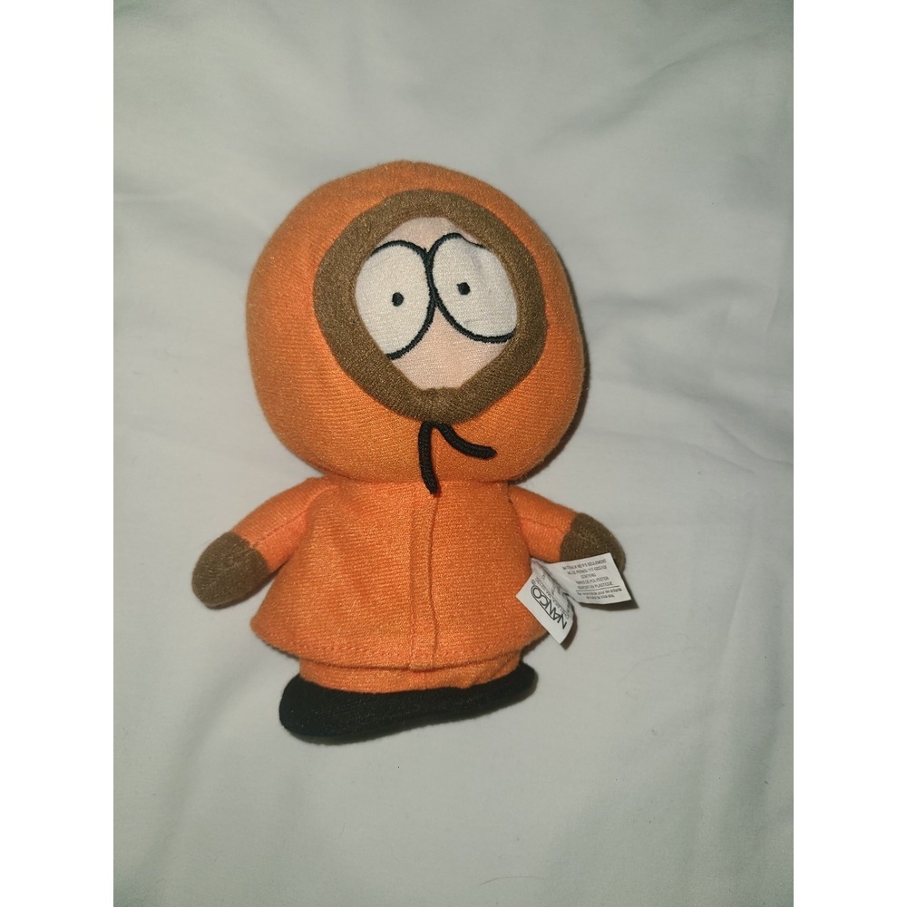 South Park Kenny Plush 8 Inches Nanco Orange Snowsuit 2008 South Park Kenny Doll